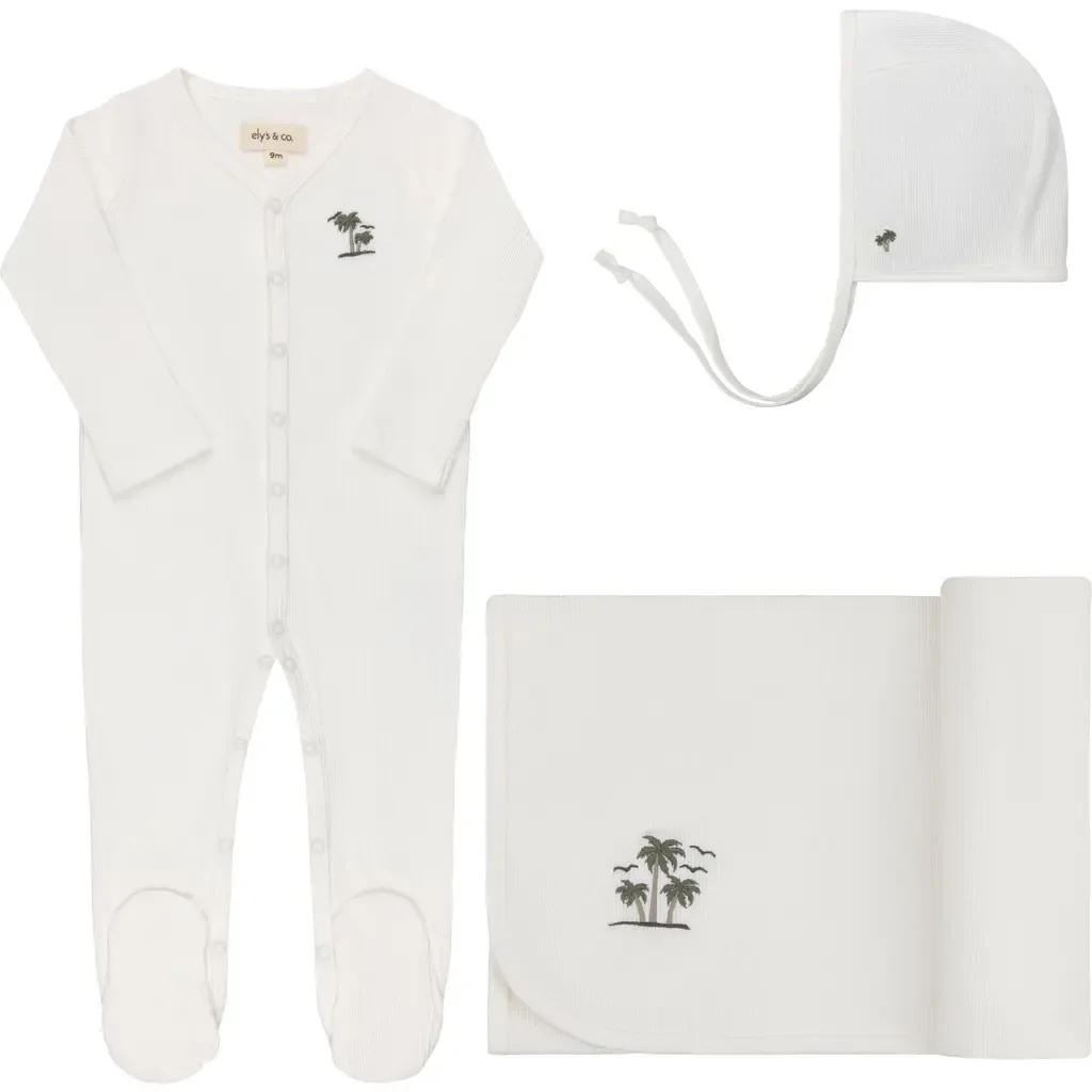 Embroidered Collar Collection - Layette Set by Ely's & Co.