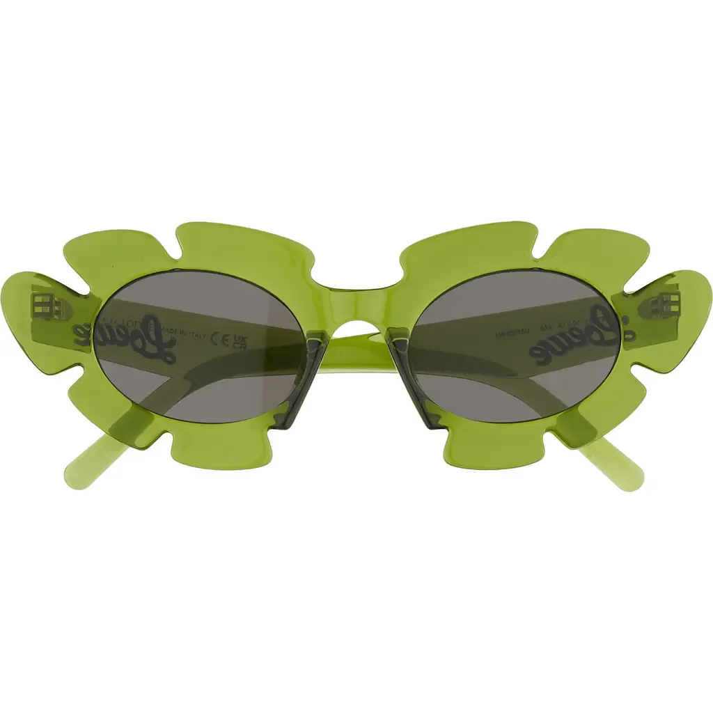 47mm Tinted Oval Sunglasses by Loewe