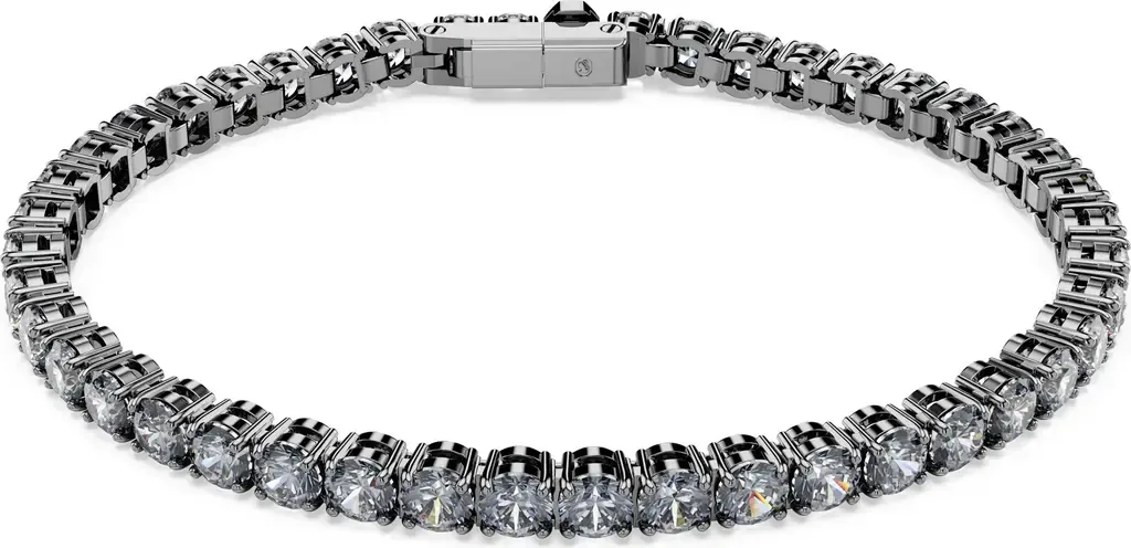 Matrix Tennis Bracelet by Swarovski