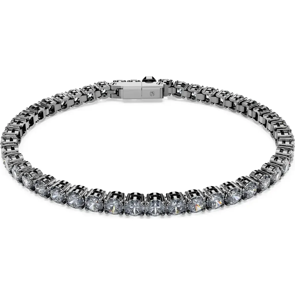 Matrix Tennis Bracelet by Swarovski