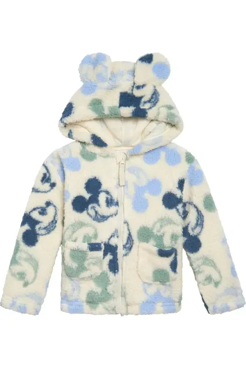 Winnie the Pooh Faux Shearling Fleece Zip-Up Hoodie by Disney