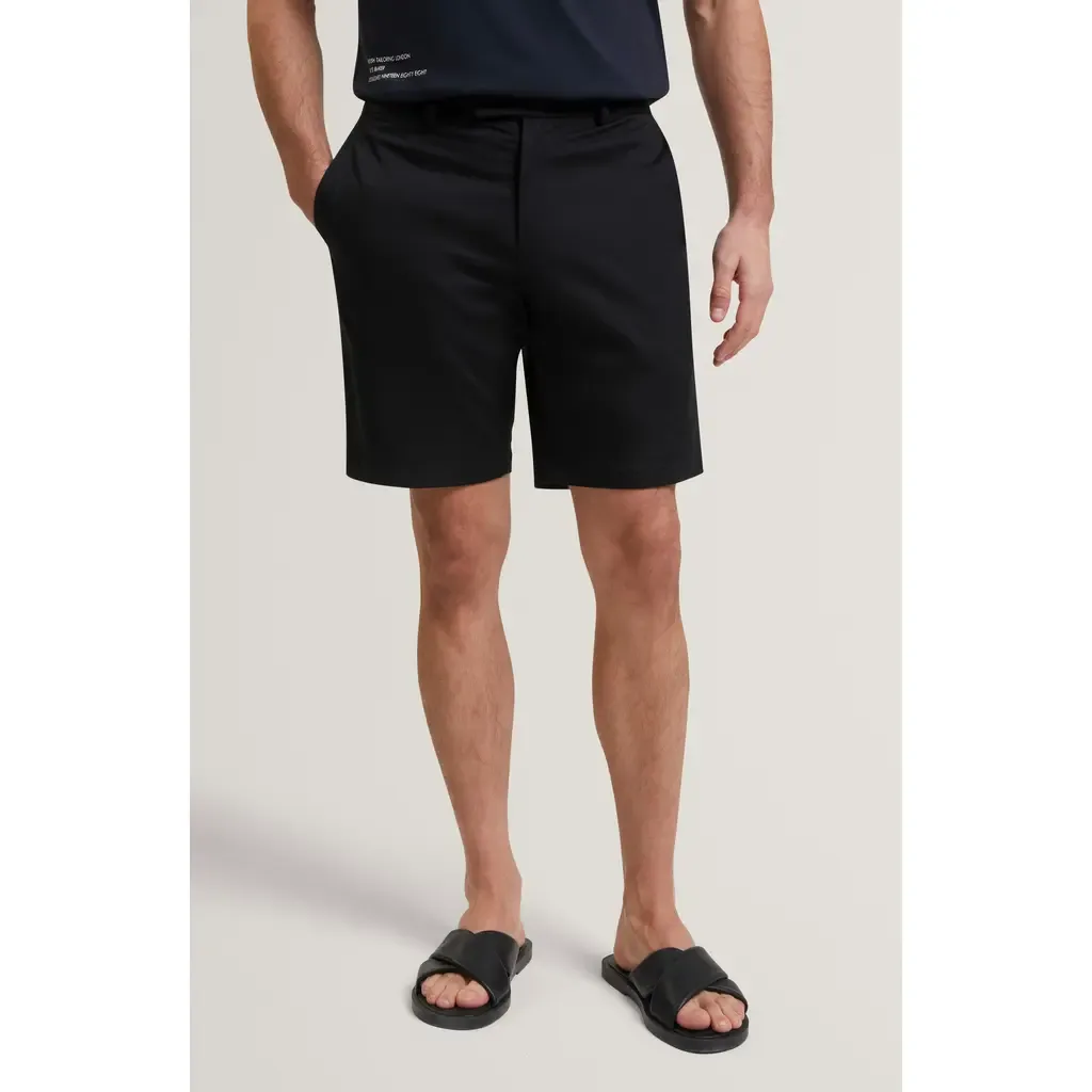 Loweton Slim Fit Stretch Cotton Chino Shorts by Ted Baker