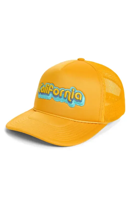 California Patch Trucker Hat by Local Beach