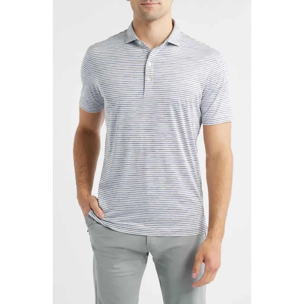Seymour Stripe Featherweight Performance Polo by johnnie-O