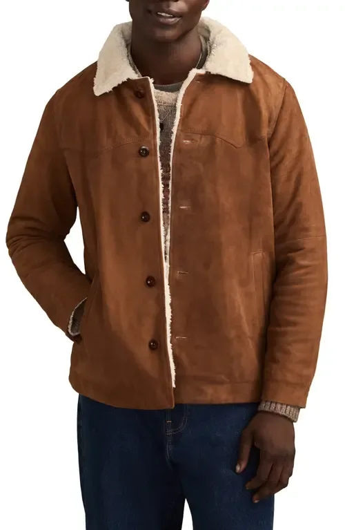 Faux Shearling Ranch Coat by Lucky Brand
