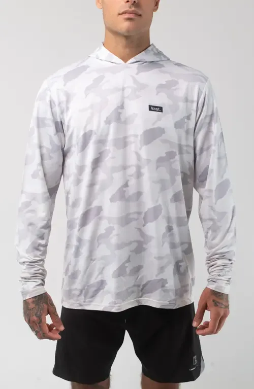 Aqua Terra Camo Tech Performance Hoodie by VAST