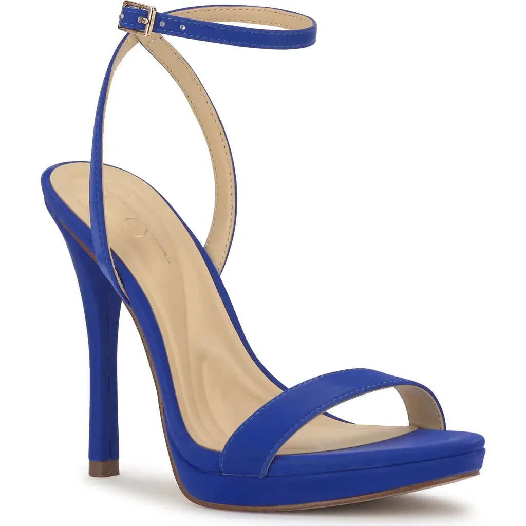 Divra Ankle Strap Stiletto Sandal by Jessica Simpson