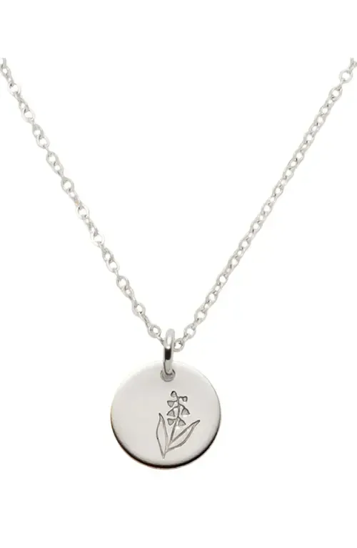 May Birth Flower Necklace by MADE BY MARY