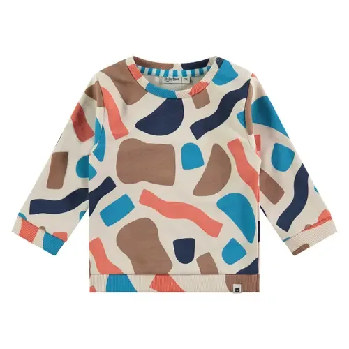 Abstract Print Crewneck Sweatshirt by BABYFACE