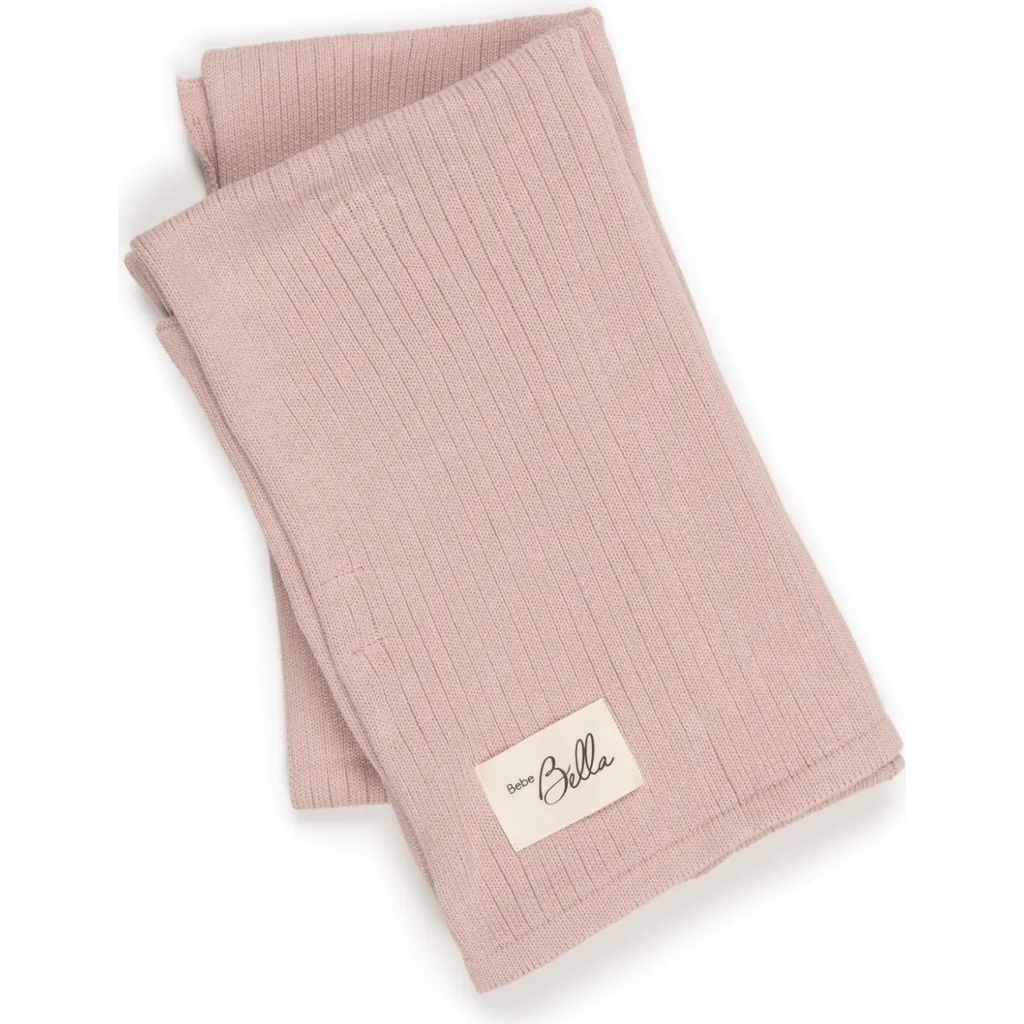 Bella Rib Knit Blanket by Bebe Bella