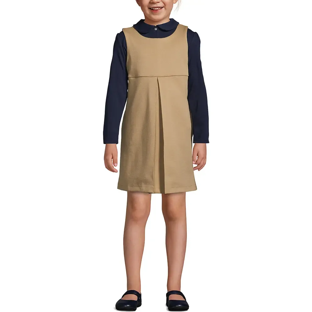 Ponte Pleat Jumper by Lands' End