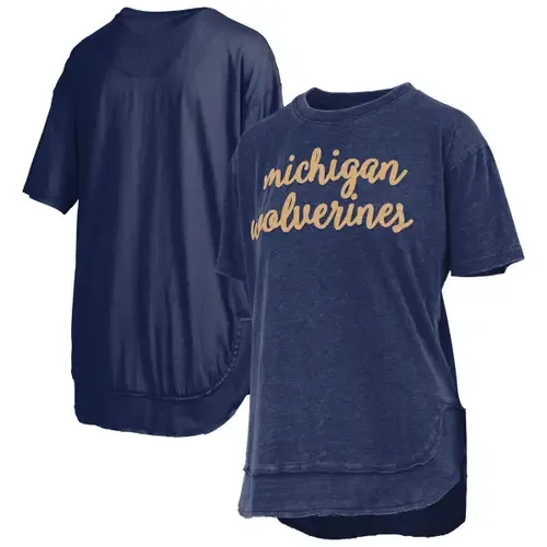 Pressbox Michigan Wolverines Poncho T-Shirt by PRESSBOX