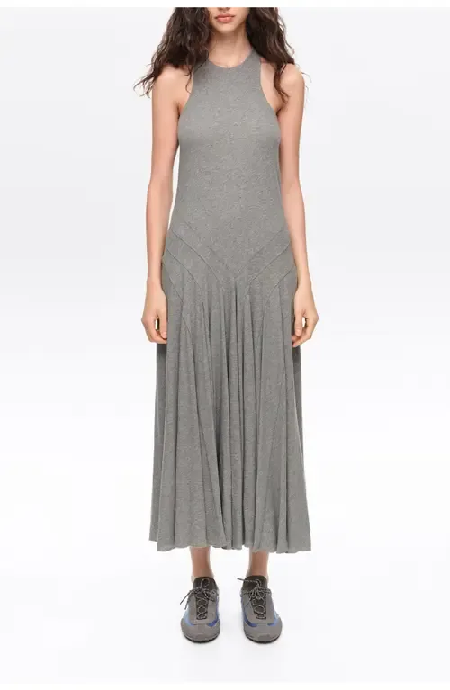 Sleeveless Midi a Line Dress by BIMBA Y LOLA