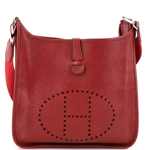 Evelyne Bag Gen III Clemence GM by Pre-Owned Hermes