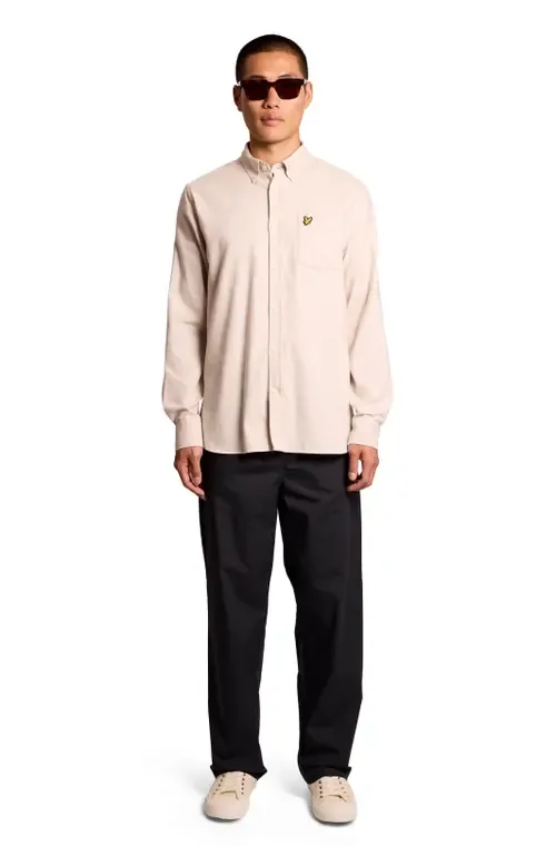 Long Sleeve Flannel Shirt by Lyle & Scott
