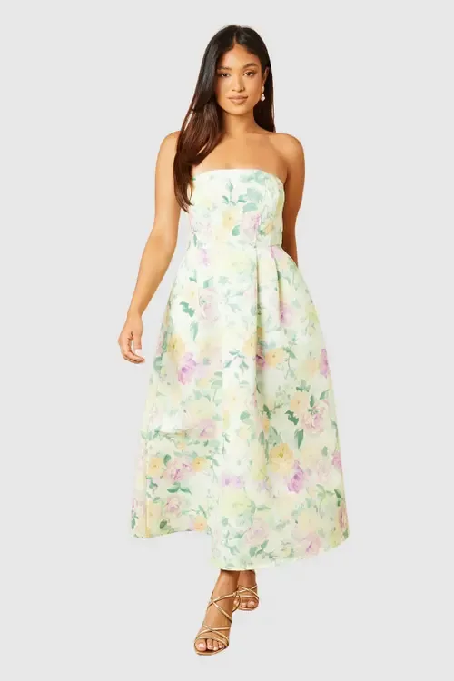 Occasion Strapless Mini Dress by Oasis