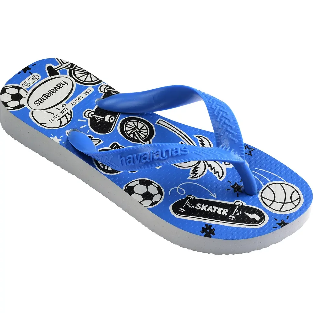 Printed Footbed Flip-Flops by Havaianas