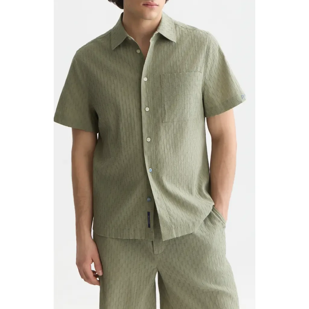 Short Sleeve Button-Up Shirt by Scotch & Soda