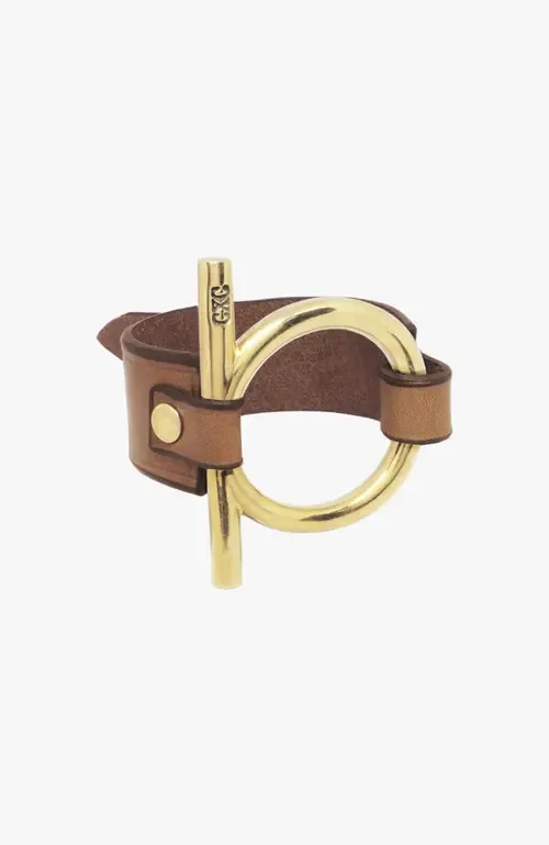 Omega Leather Bracelet by CXC
