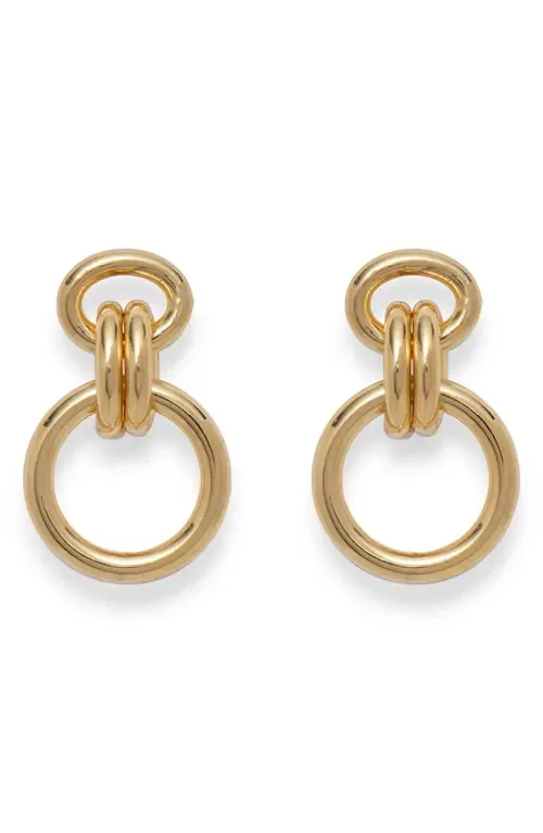 Mina Sterling Silver Plate Drop Earrings by Lady Grey