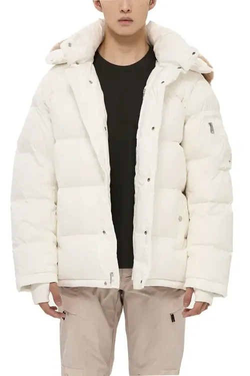 Minto Detachable Hood Puffer by AlphaStyle