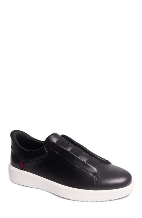 Allen Street Hands Free Technology Lightweight Leather Sneaker by Marc Joseph New York