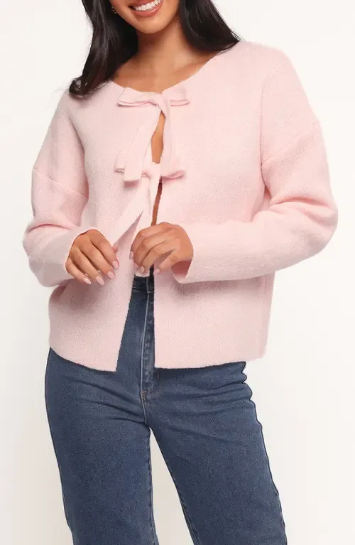 Arden Bow Cardigan by Petal & Pup