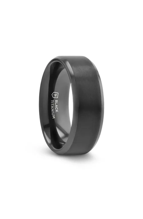 Elysian Titanium Wedding Band by Larson Jewelers