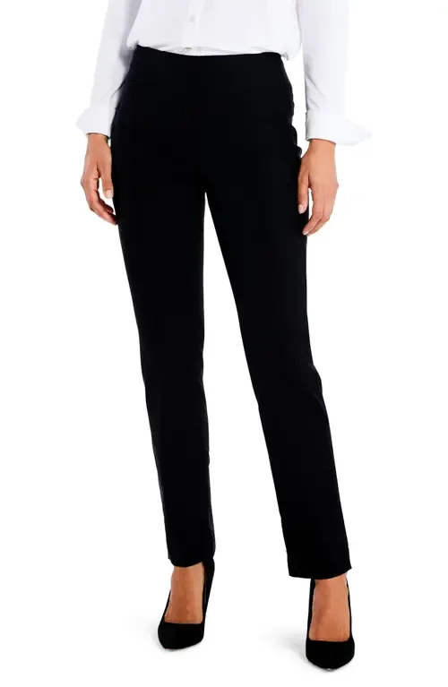 Wonderstretch Pocket Straight Leg Pants by NIC+ZOE