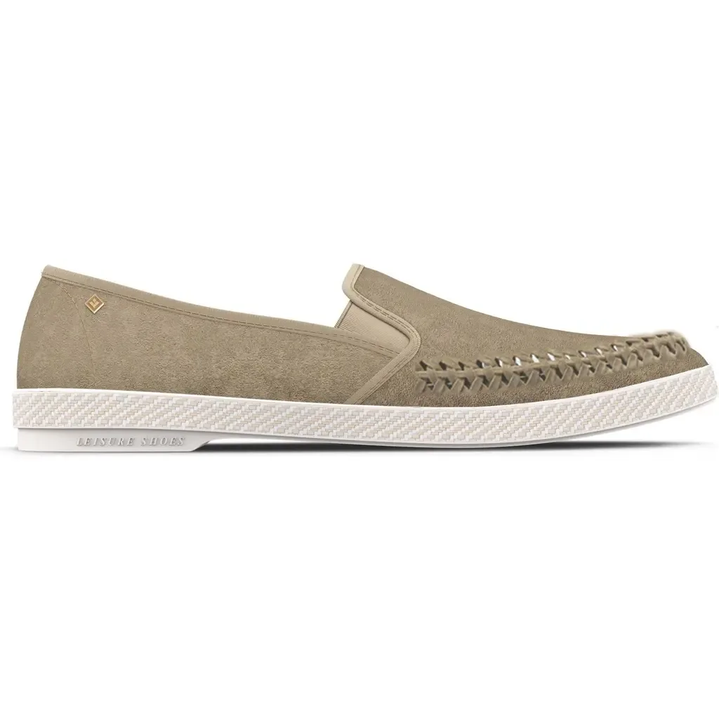 Slip-On Woven Split Toe Moccasin by Rivieras