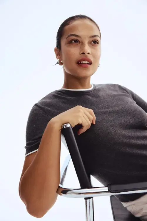 Fine-Knit Top by H&M