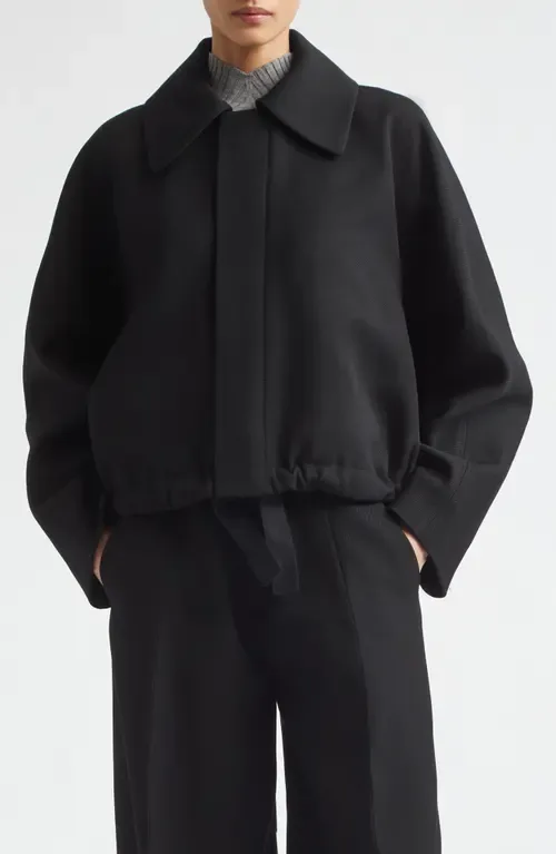 Arden Virgin Wool Bomber Jacket by Victoria Beckham