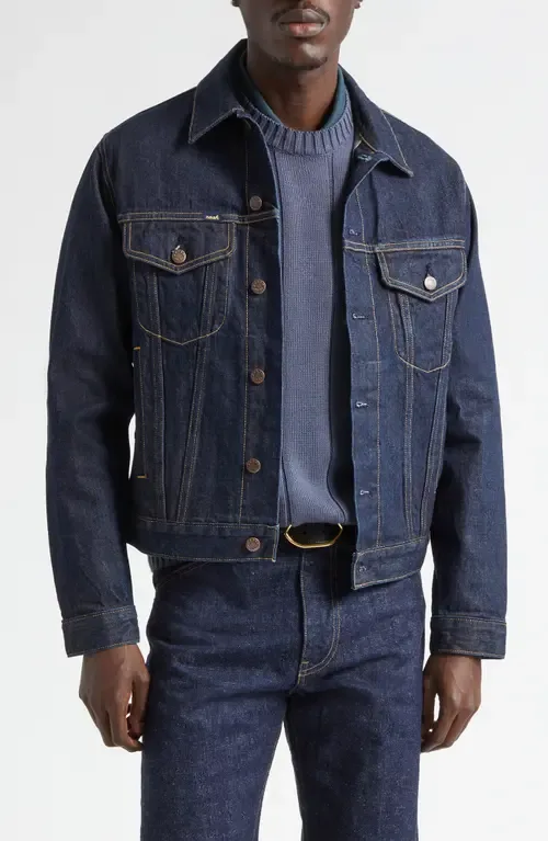 Redford Selvedge Denim Jacket by Noah