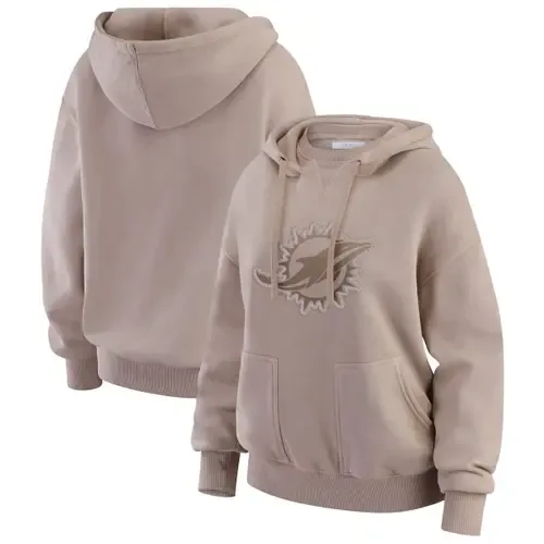 WEAR by Erin Andrews Miami Dolphins Washed Pullover Crewdie by WEAR by Erin Andrews