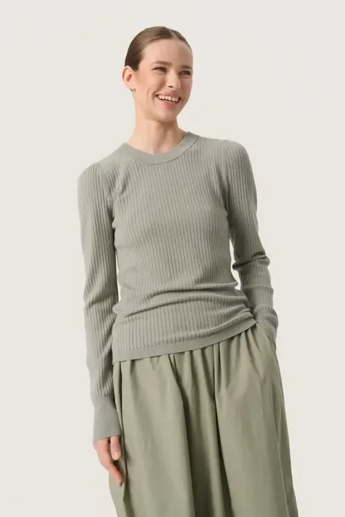 SLSpina Slim Fit Crew Neck Pullover by Soaked in Luxury
