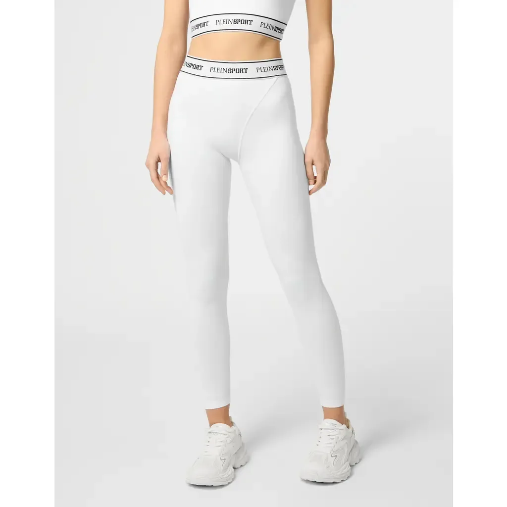 Fleece Jogging Leggings by PLEIN SPORT