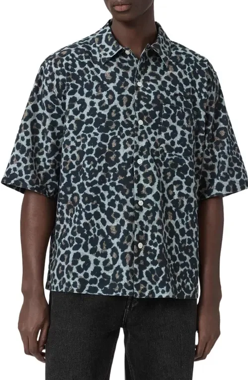 Silesia Leo Short Sleeve Button-Up Shirt by AllSaints