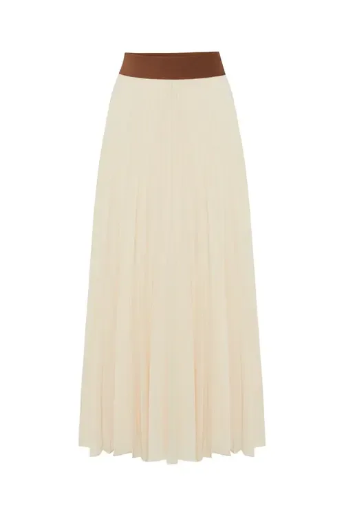 Diana Pleated Midi Skirt