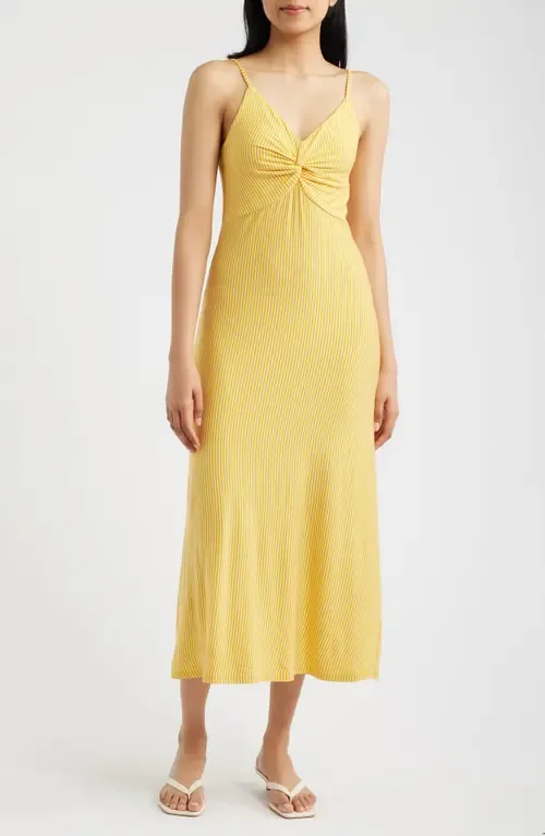 Strappy Twist Midi Dress by Loveappella