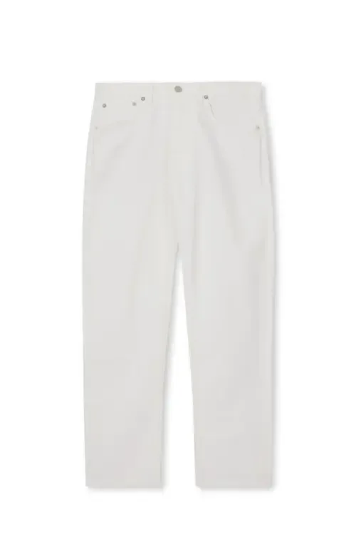 965 John Ecrù 5-Pocket Denim Trousers by Fortela