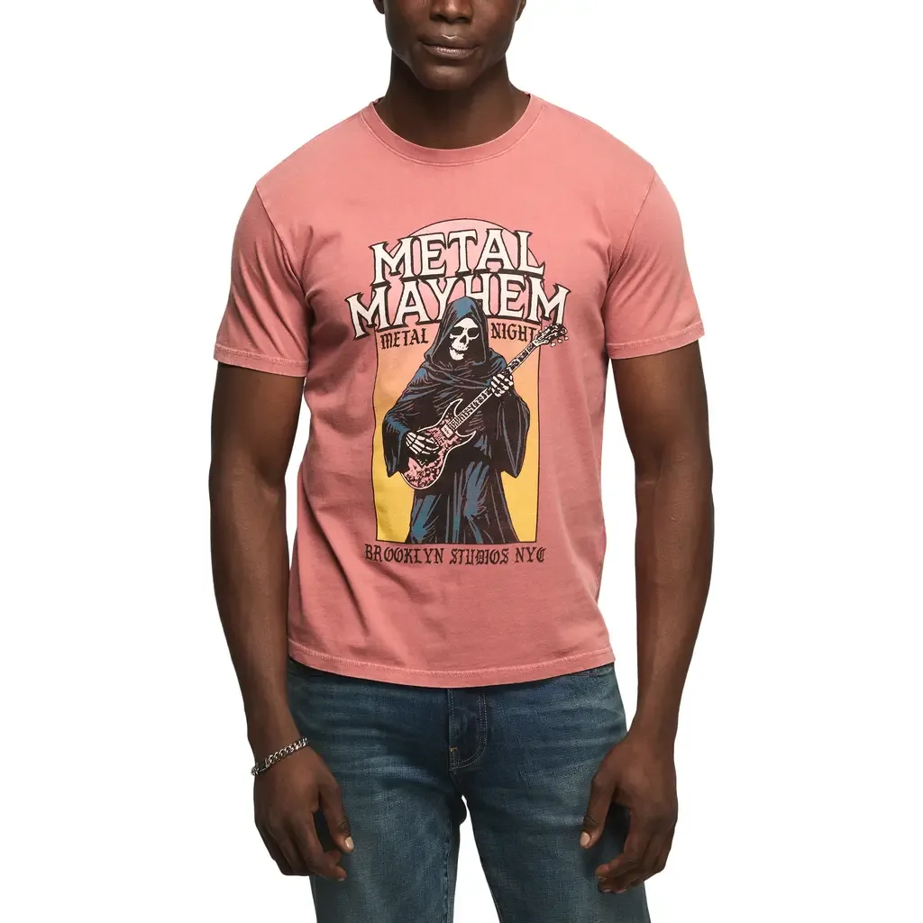 Metal Mayhem Cotton Graphic T-Shirt by Lucky Brand