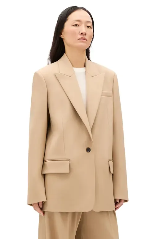 Wool Oversized Tailored Jacket