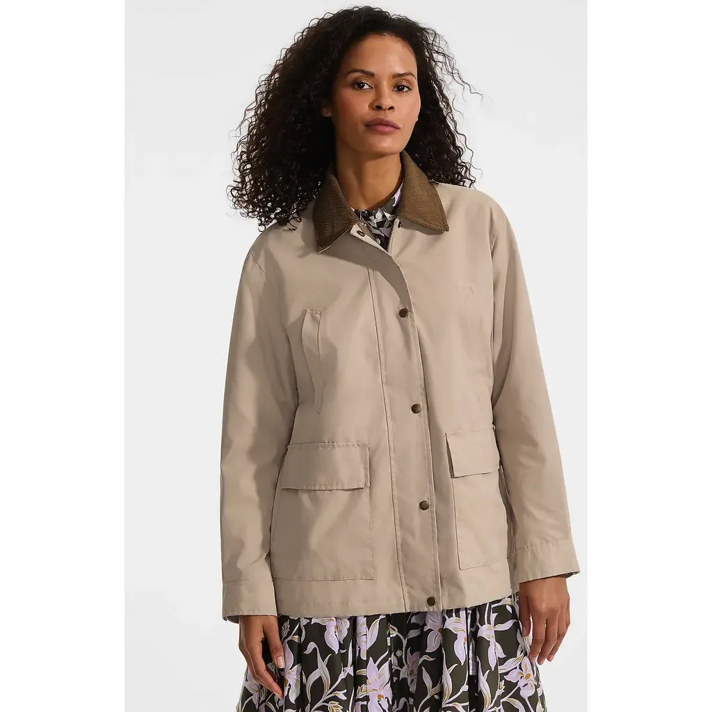 Waxed Barn Jacket by Lands' End