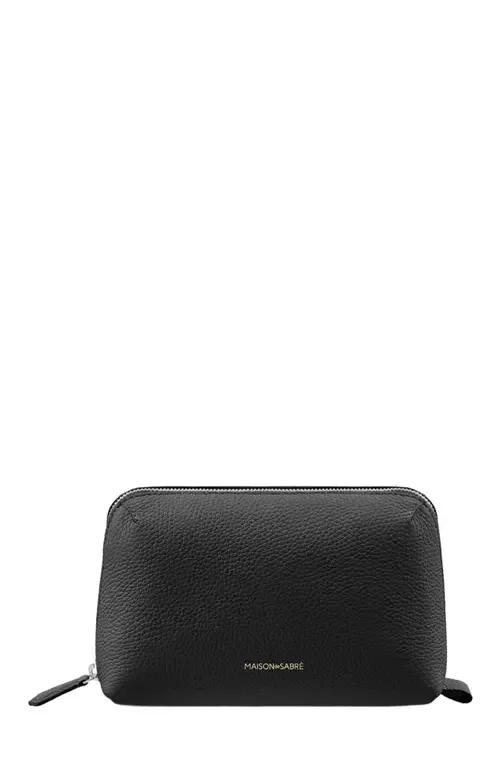 Leather Tech Pouch by MAISON de SABRÉ