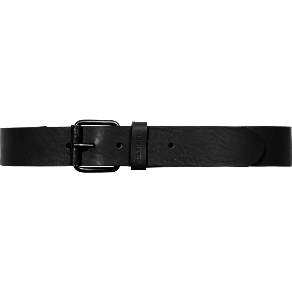 Script Leather Belt by Carhartt Work In Progress