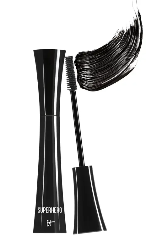 Superhero Elastic Stretch Volumizing Mascara in Black by IT Cosmetics