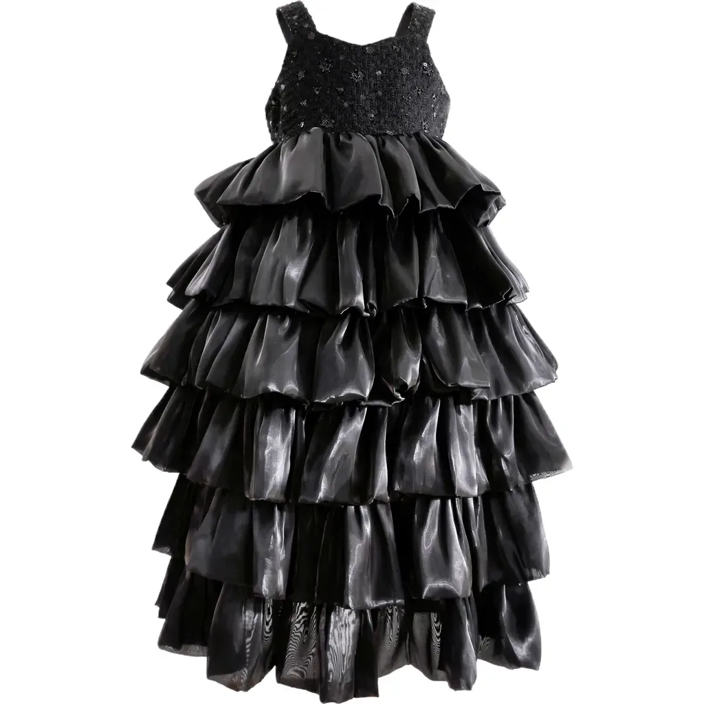 Ruffle Tiered Gala Dress by Tulleen
