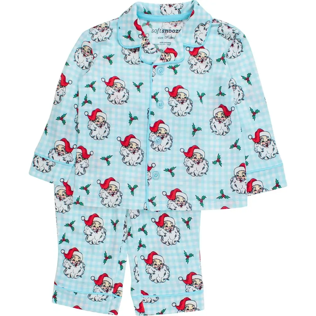 SoftSnooze Button Up Pajama Set by RuffleButts