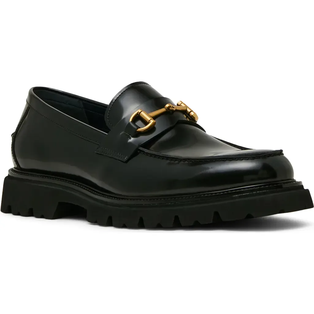 Naxos Leather Bit Loafer by Steve Madden