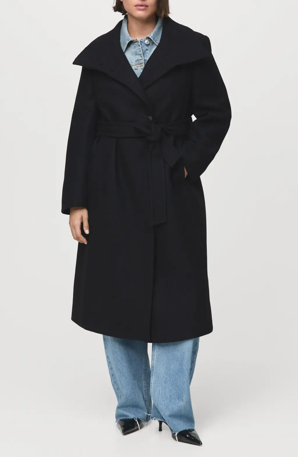 Manteco Virgin Wool Blend Coat